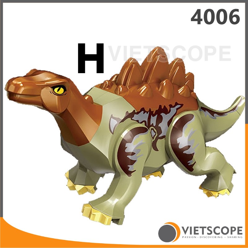 Lắp ráp khủng long Jurassic World - Non lego - 4006