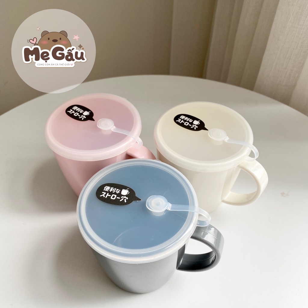 CỐC UỐNG NƯỚC Nhật Bản G&amp;B 300ml Có Nắp