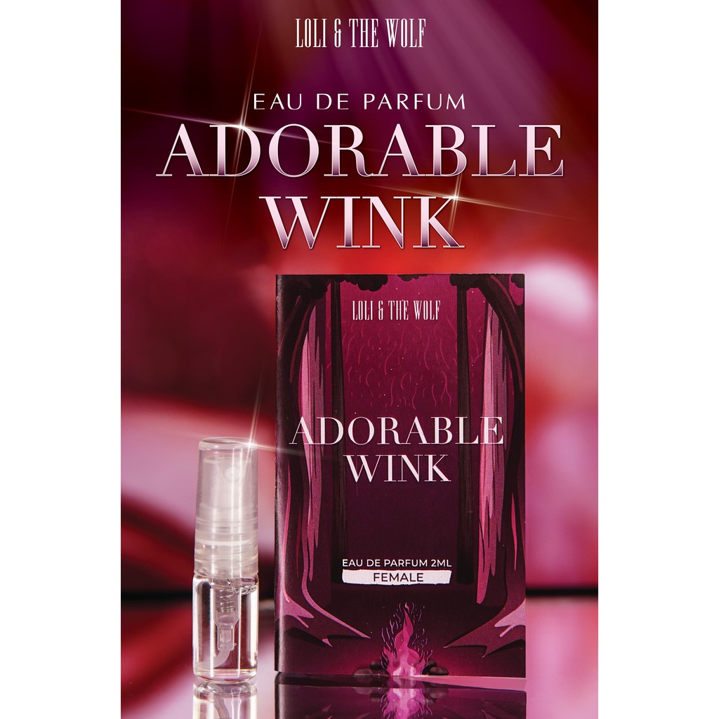 hàng trong kho   Bán sỉ  giá  đặc  biệt   Nước hoa mini Adorable Wink Eau De Parfum dành cho nam và nữ, lưu hương lâu, c