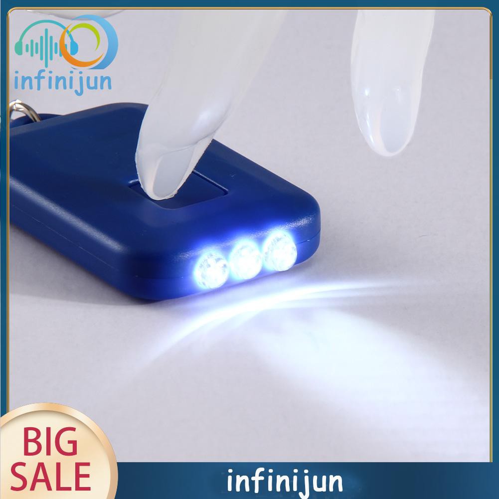 Đèn pin 3Led sử dụng năng lượng mặt trời mini đa năng