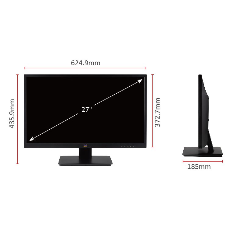 Màn hình ViewSonic 27" VA2710-H (1920x1080/IPS/5ms) - Hàng Chính Hãng - Bảo hành 24 tháng | BigBuy360 - bigbuy360.vn