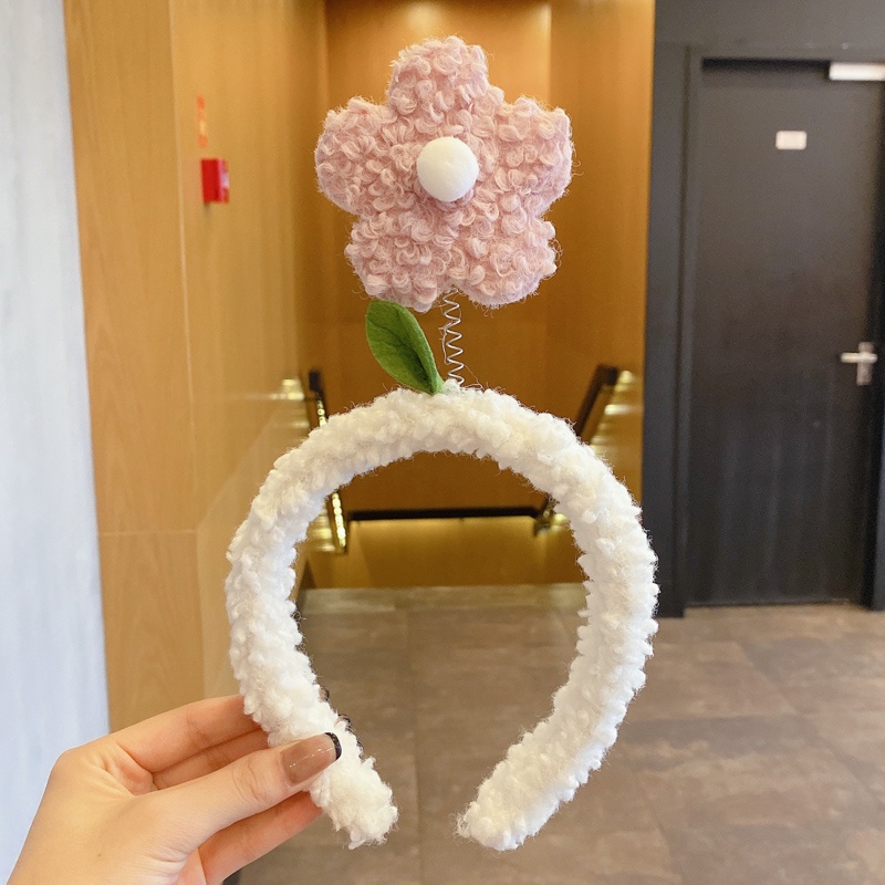 Băng đô đính hoa nhỏ đáng yêu thời trang Hàn Quốc mùa thu đông