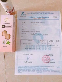 Gel tẩy lông Mamenshop