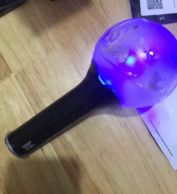 [UNOFF]Lightstick Bomb ver 3 BTS bắt bluetooth đổi màu theo app (Gậy cổ vũ BTS)