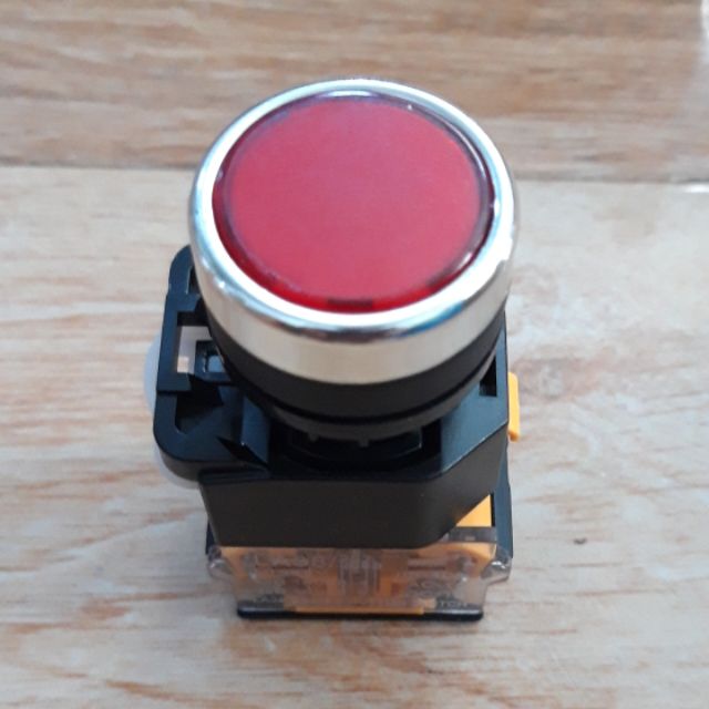5 Nút nhấn nhả LA38-11BN. không đèn. 22mm