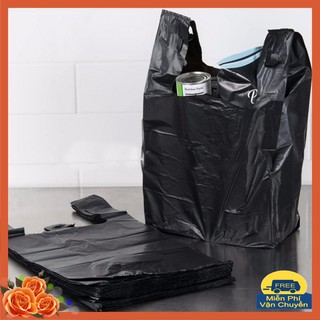 1 kg túi nilon gói hàng, túi bóng đen đựng rác