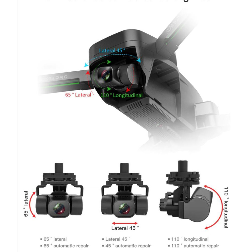 KÈM BALO - Máy bay Flycam ZLRC SG906 Pro 2 camera 4k, gimbal chống rung 3 trục, GPS Camera Wifi 5G - BẢO HÀNH 3 THÁNG