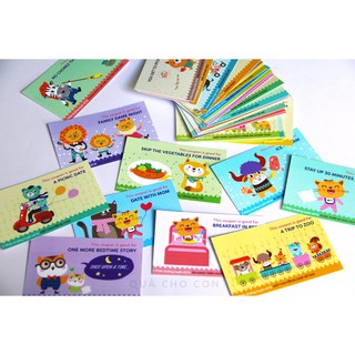 40 THẺ PHẦN THƯỞNG SIÊU HẤP DẪN DẠNG FLASHCARD CHO TRẺ