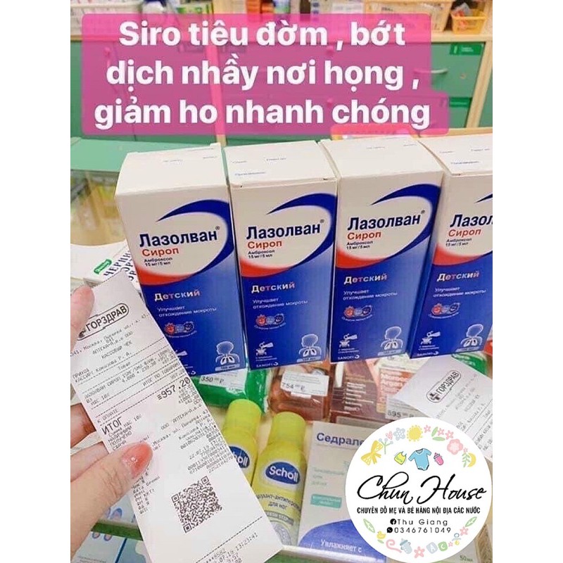 siro ho long đờm nga