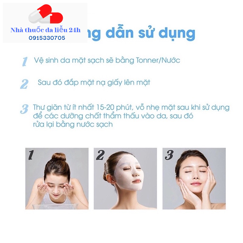 Mặt nạ giấy Banobagi dưỡng ẩm phục hồi - Nhà Thuốc Da Liễu 24h