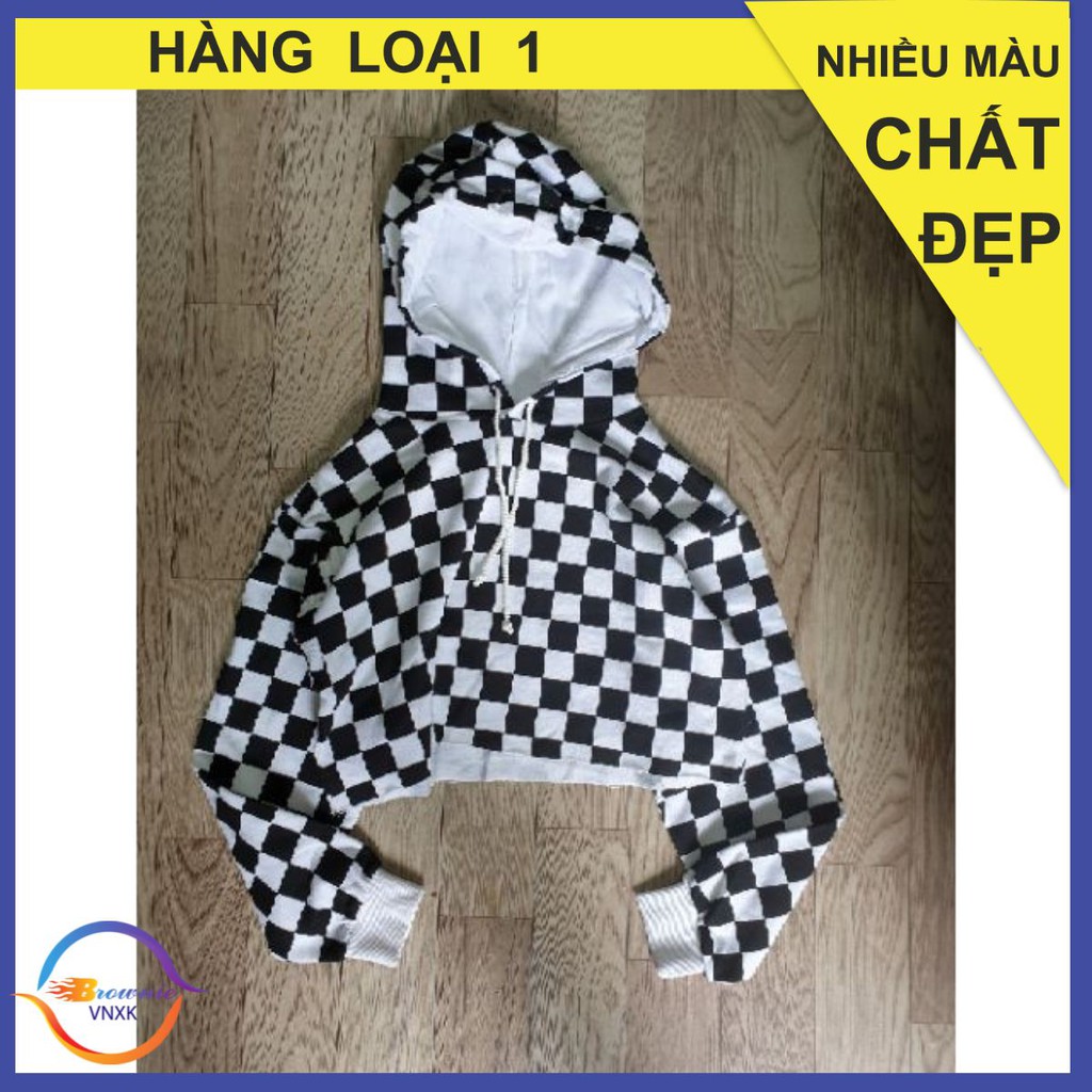 áo hoodie crop chất nỉ hiệu xuất F21