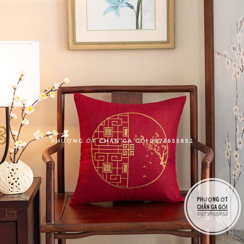 Gối tựa lưng - sofa vuông phong cách hiện đại size 45x45cm