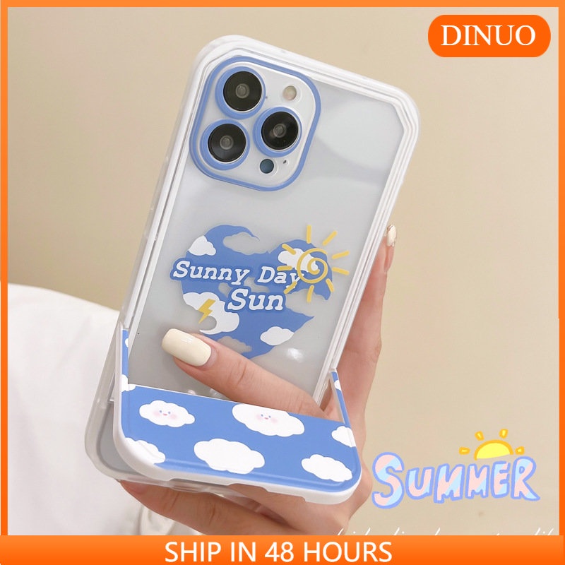 Ốp lưng iphoneỐp Điện Thoại  Kèm Giá Đỡ Tàng Hình Họa Tiết Hoạt Hình Dễ Thương Cho iphone 14 / 13Pro 12 / xs / 6 / 7 / 8PLUSDinuo case
