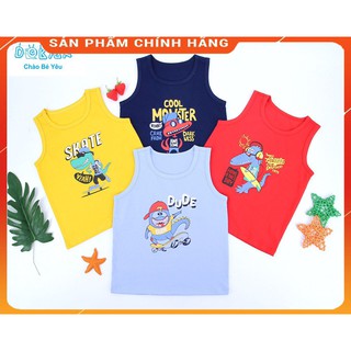 DOKMA - Áo ba lỗ bé trai in hình (SZ 2-6Y) DA431