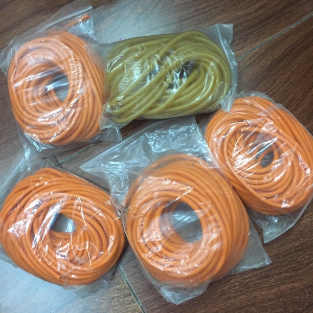 Combo Dây ná cao su tròn 4mm - 15k / mét, bán tối thiểu 3m, dây có độ đàn hồi và độ bên cao