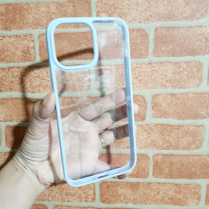 Ốp lưng LIKGUS lưng trong viền màu máy iPhone 13 pro max , 13 , 13 pro , 12 pro max , 12 , 12 pro , 11 pro max ,11