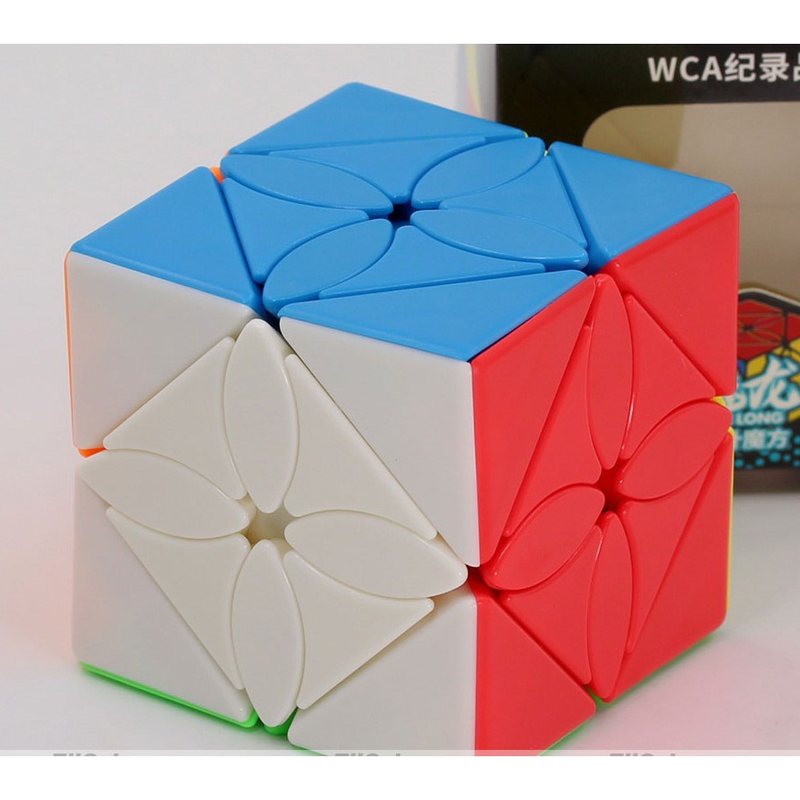 [Mã LIFE0503TOYS giảm 10% đơn 0Đ] MFJS MeiLong Maple Leaves / Skewb Cube Rubik Biến Thể 6 Mặt