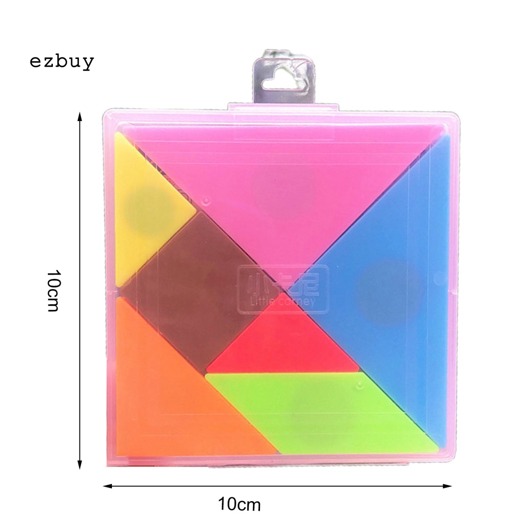 Bộ Đồ Chơi Xếp Hình Tangram Từ Tính Rèn Luyện Trí Thông Minh Cho Bé Mẫu Giáo