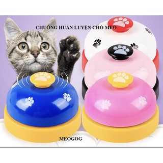 Chuông huấn luyện thú cưng chó mèo dạng nhấn họa tiết dấu chân MEOGOG