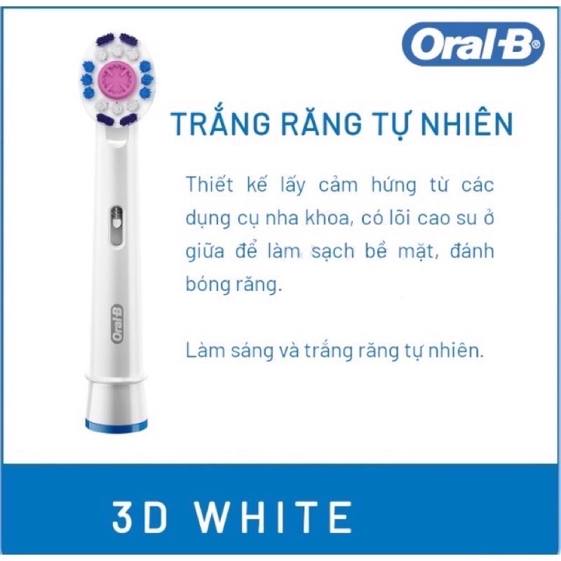 6 Đầu Thay Bàn Chải Điện Oral B Hộp Lớn Siêu Tiết Kiệm