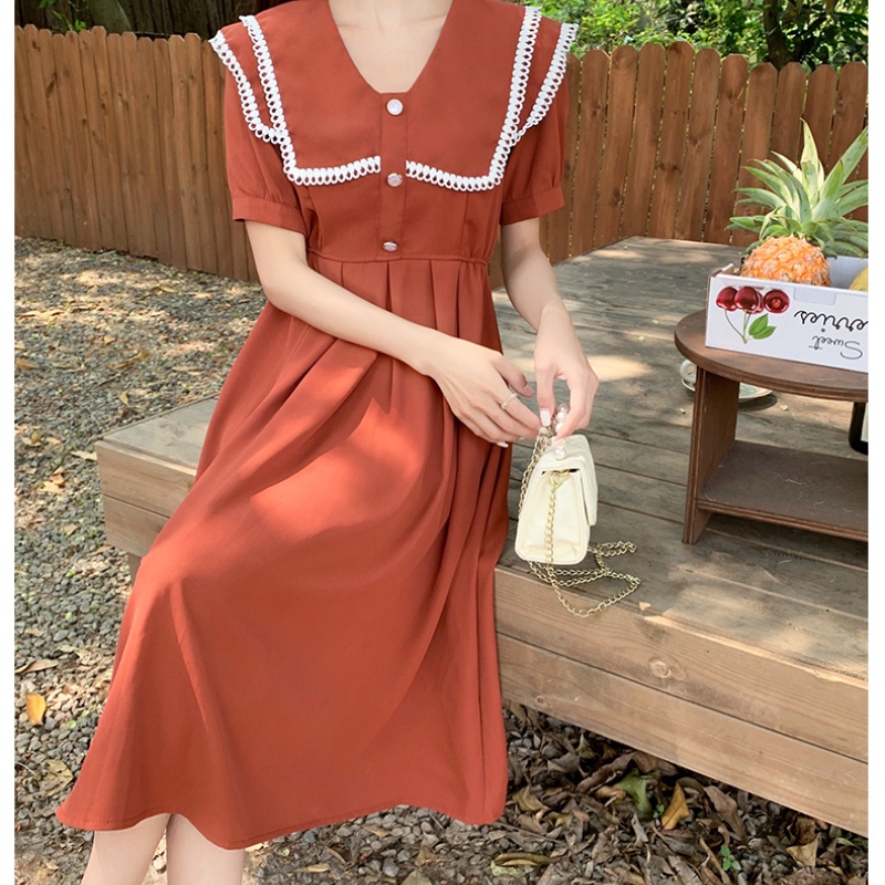 Đầm ren PERTY mỏng chiết eo thời trang mùa hè xinh xắn cho nữ