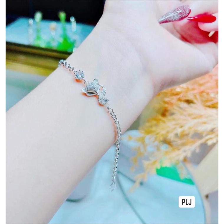 LẮC TAY HỒ LY CHO NỮ CAO CẤP - TRANG SỨC BẠC