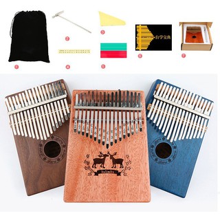 Kalimba Đồ chơi nhạc cụ piano bằng gỗ phong cách Châu Phi