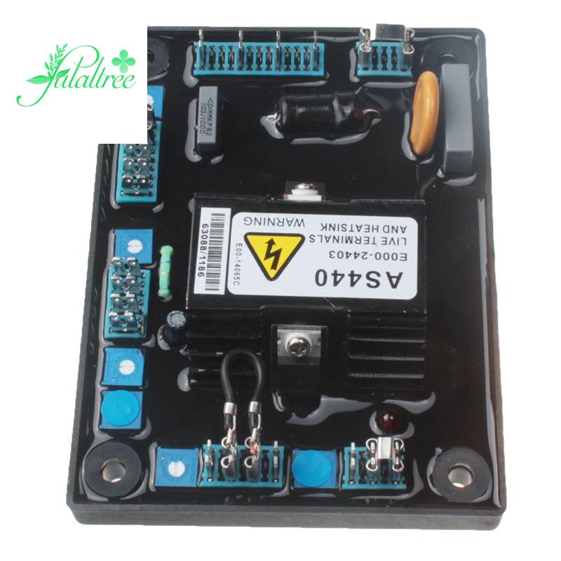 Bộ điều chỉnh điện áp tự động AS440, đầu vào AC 190-264V 4A, phụ kiện bộ AVR cho động cơ máy phát đi