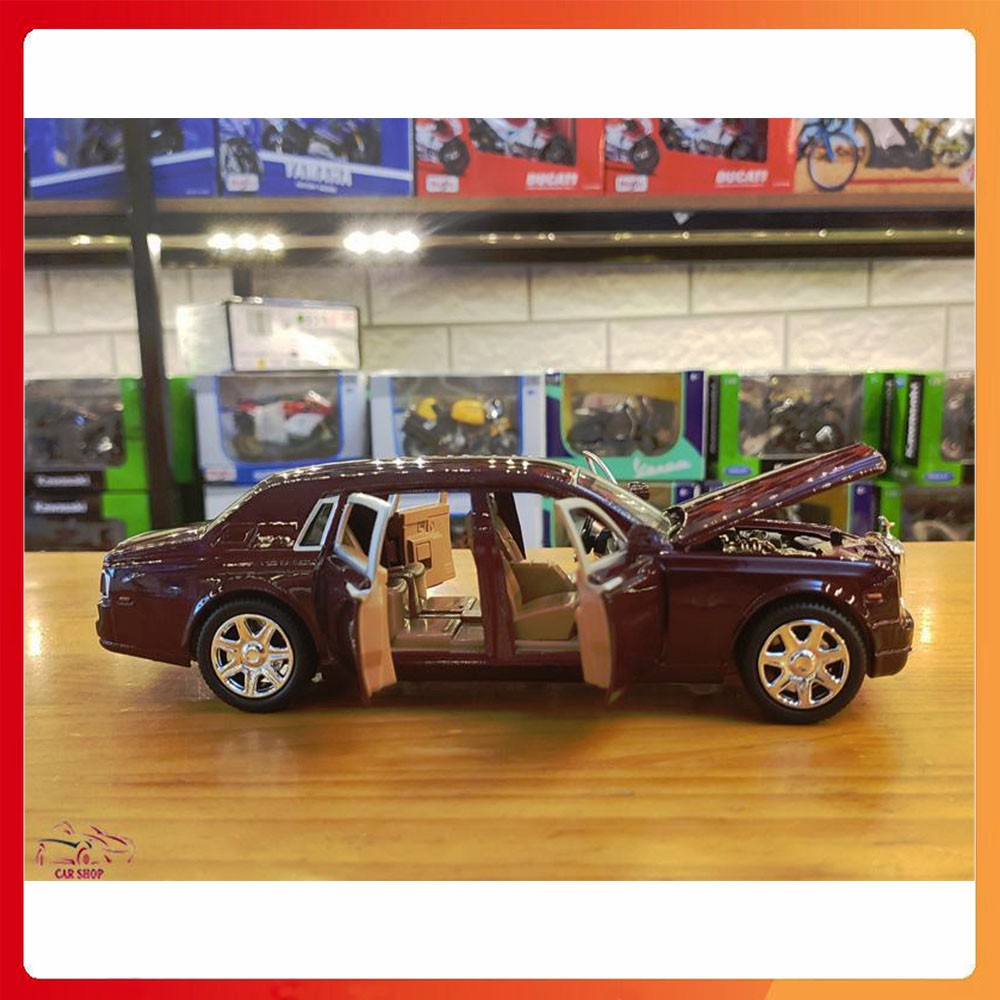 Xe mô hình Rolls Royce Phantom tỉ lệ 1:24 cao cấp