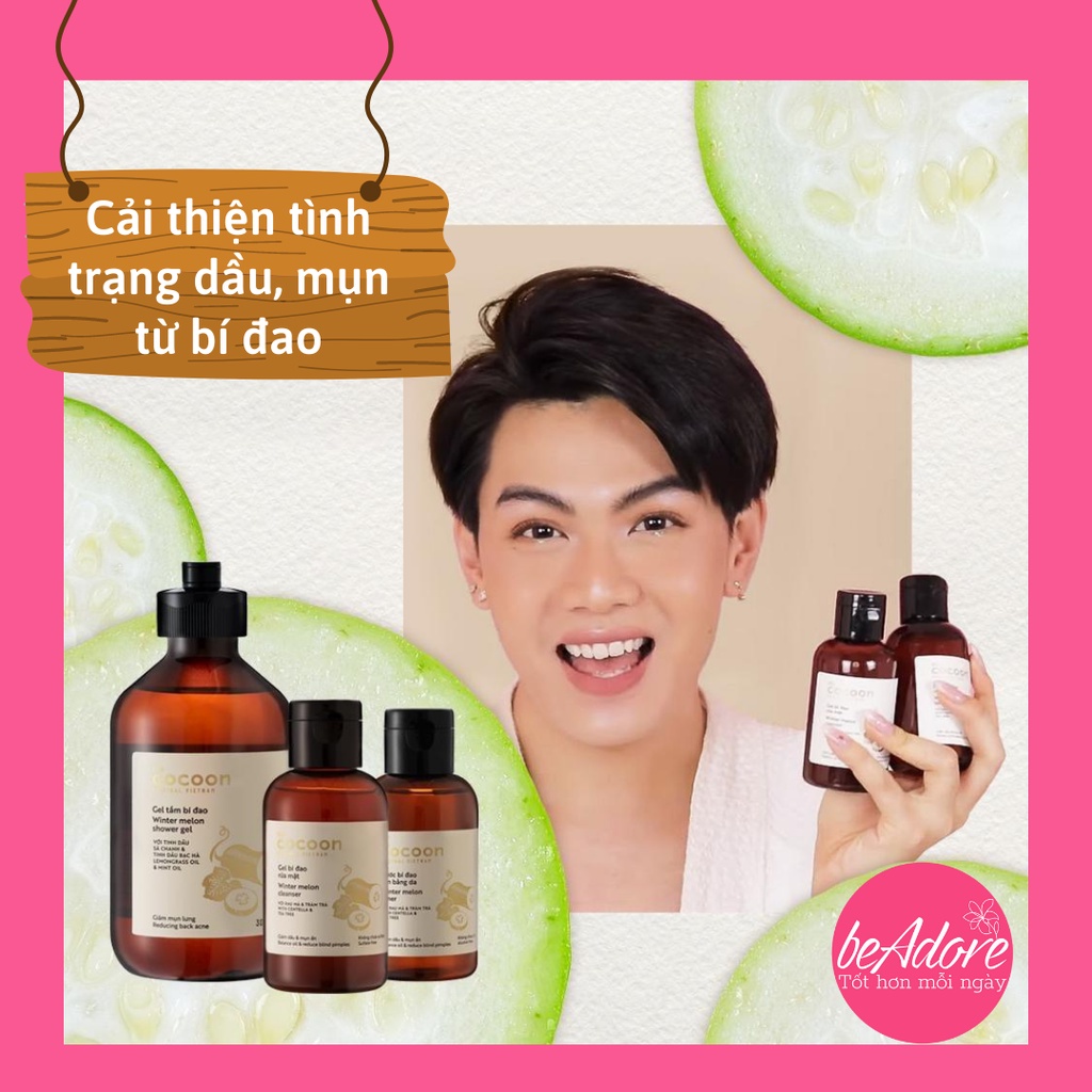 Nước Bí Đao Cân Bằng Da (Winter Melon Toner) Cocoon 140ml