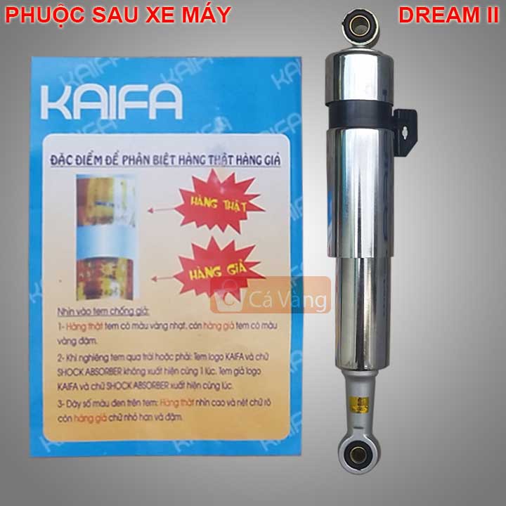 Phuộc sau xe máy Dream-II LOẠI TỐT chính hãng Kaifa GIÁ RẺ