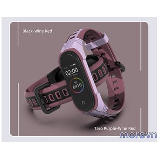 Dây đeo silicon thể thao PULSEIRA Mi band 5, miband 6 chính hãng Mijobs - dây đeo thay thế mi band 6, miband 5 PULSEIRA