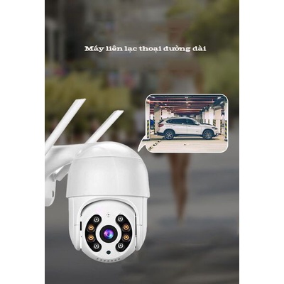 Camera chống trộm hồng ngoại, Camera chống trộm dùng cho gia đình Chống Nước Xoay 360 Độ 1920x1080P Siêu Nét