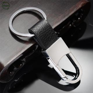 Móc Khóa Dây Da Đơn Giản Cho Nam