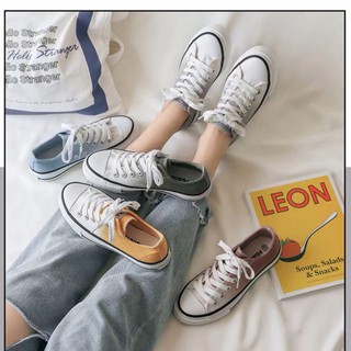 (Order 7-10 ngày) Giày cổ thấp loang màu(kèm ảnh thật)