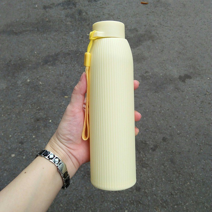 BÌNH NƯỚC SỌC 500ML THỦY TINH