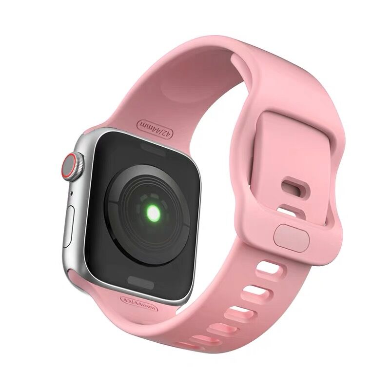 Dây Đeo Silicon 38mm 42mm Cho Đồng Hồ Apple Watch 6 5 4 44mm 40mm