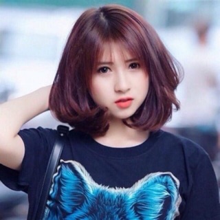 Combo thuốc nhuộm tóc màu đỏ tím tặng trợ nhuộm lược nhuộm và găng tay