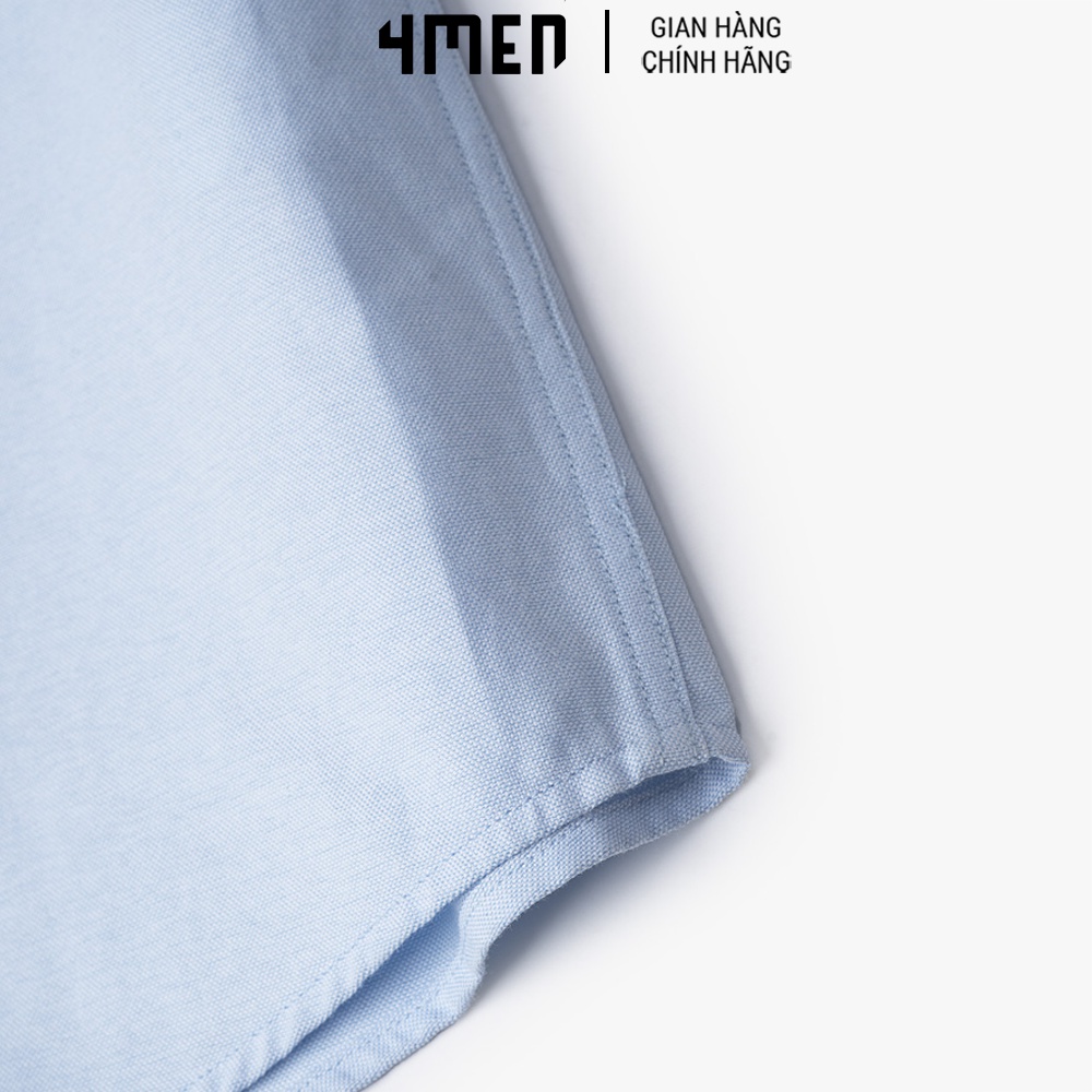 Áo Sơ Mi Nam Form Loose Escape 4MEN SM095 dài tay vải chéo mềm mịn, thoáng mát, lên dáng đẹp, trẻ trung