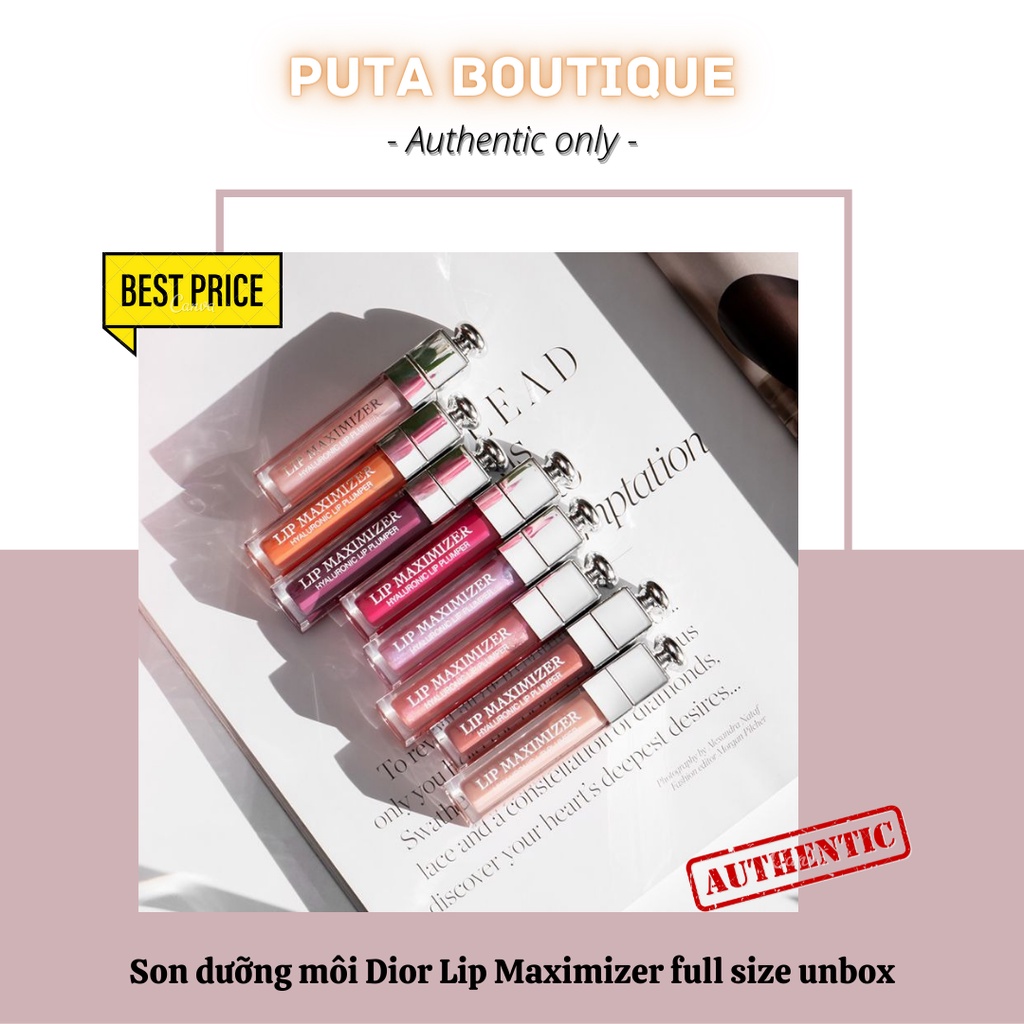 Son dưỡng Dior Lip Maximizer full size unbox