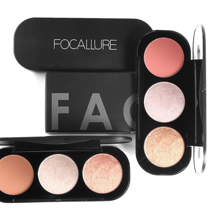 (hàng Mới Về) Bảng Phấn Má Hồng Và Bắt Sáng Focallure Fa26 | BigBuy360 - bigbuy360.vn