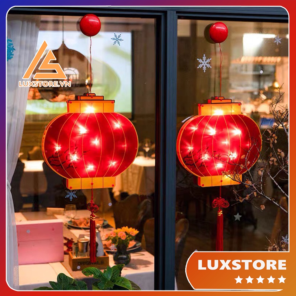 ĐÈN TRANG TRÍ TẾT SIÊU HOT - ĐÈN LED DÁN KÍNH -TRANG TRÍ NHÀ CỬA - LUXSTORE