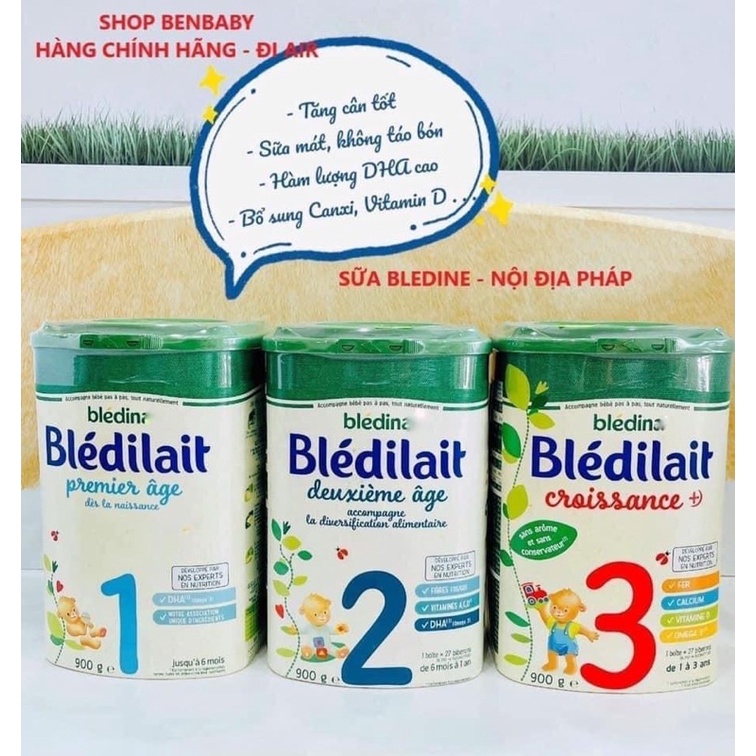 Sữa Bột Bledilait Nội địa Pháp 400g và 900g