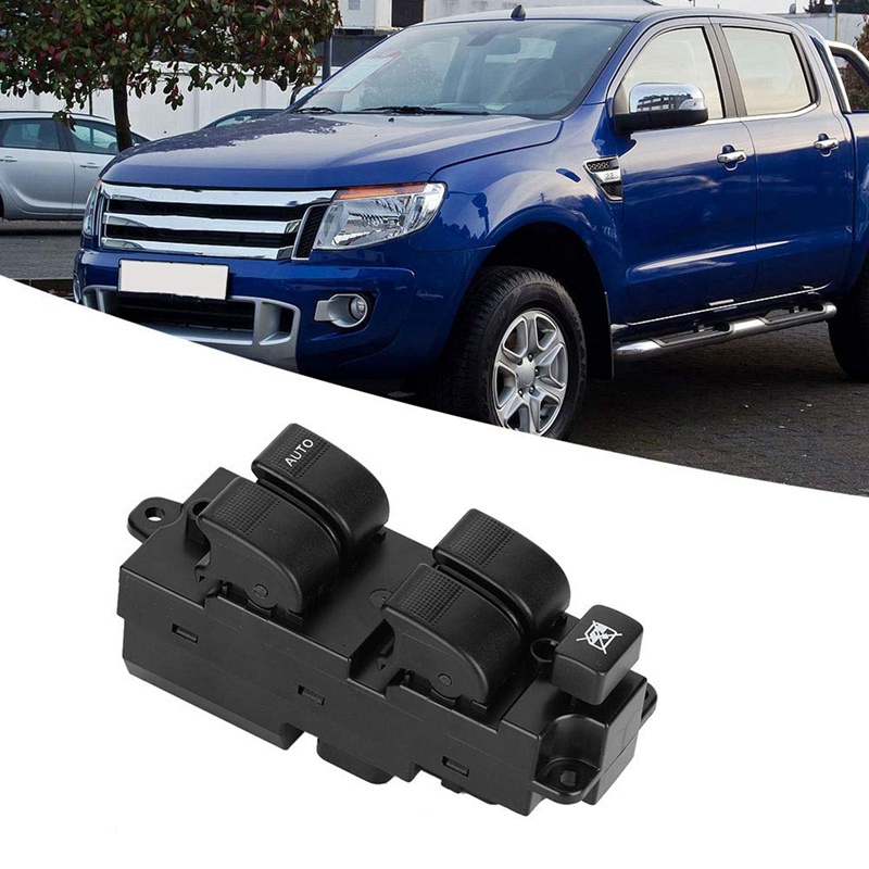 Nút công tắc điều khiển tổng thể cửa sổ điện điện UB9D-66-350 cho Ford Ranger T6 2012 2013 2014 2015 2016