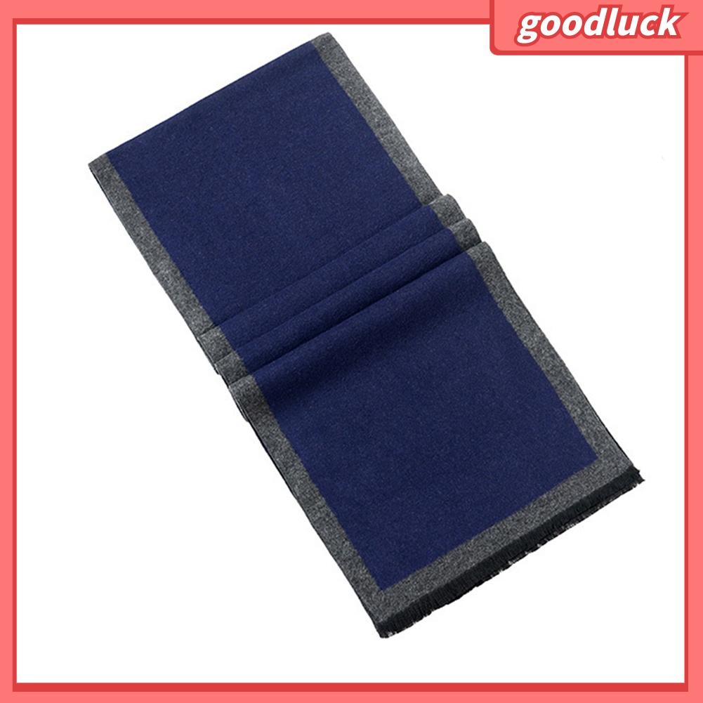 Khăn Choàng Cổ Mềm Mại Giữ Ấm Mùa Đông Thời Trang Cổ Điển Cho Nam