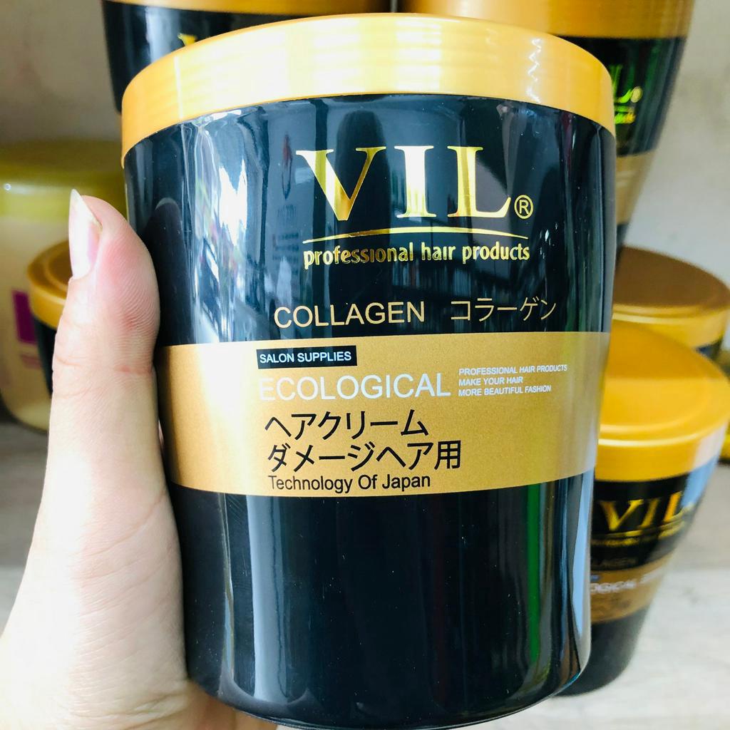 Hấp ủ tóc siêu mềm mượt VIL 1000ml.