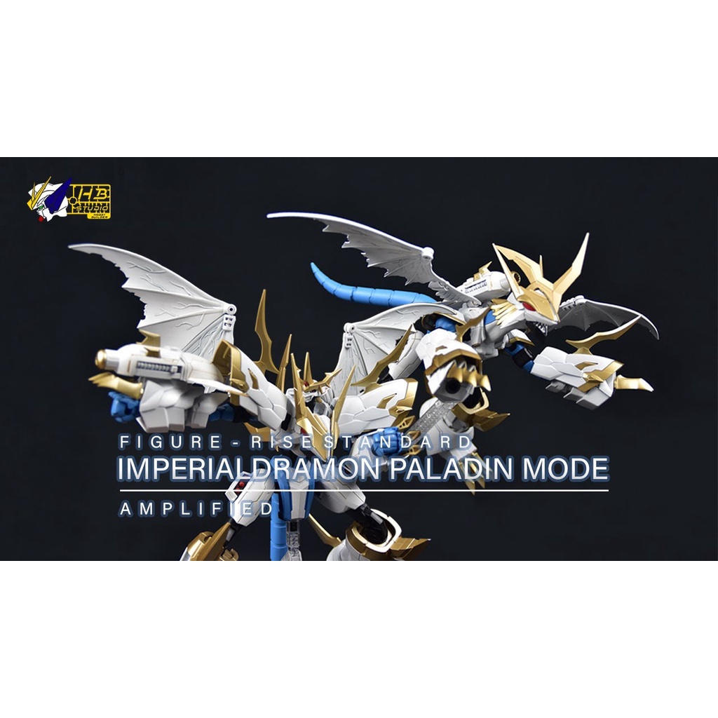 Mô Hình DIGIMON IMPERIALDRAMON PALADIN MODE Bandai Figure-rise Standard Amplified Đồ Chơi Lắp Ráp Anime Nhật