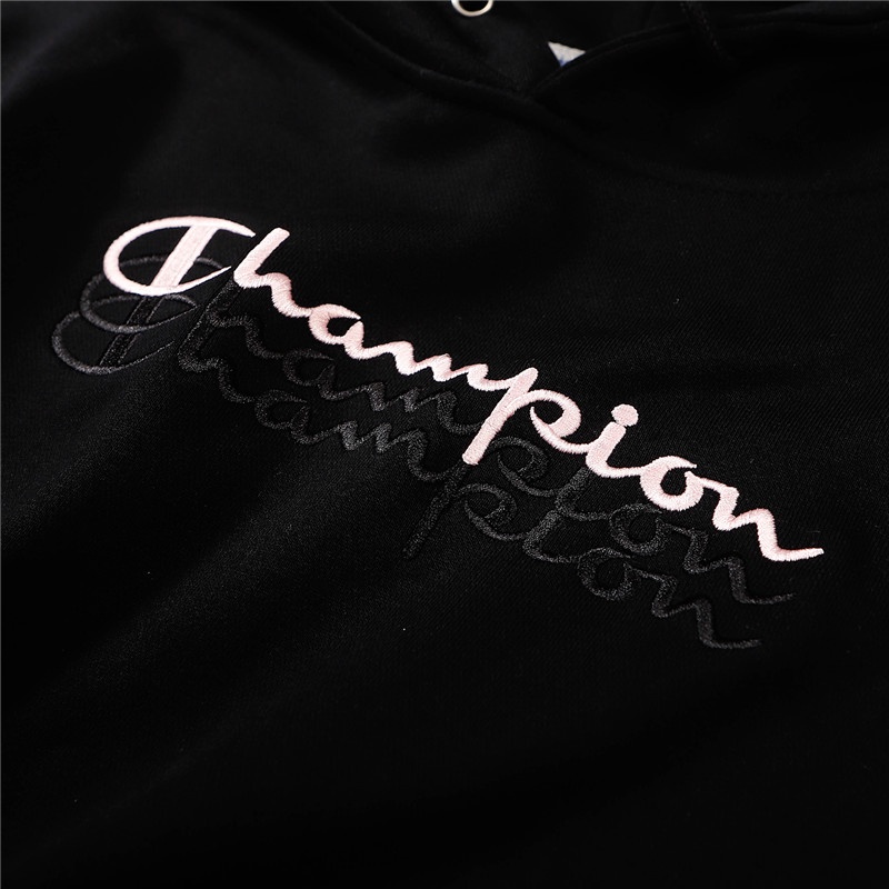 Burst Money CHAMPION Men and Women Three Row Letter Embroidery Hoodies Loose Sports Hoodie Outerwear | BigBuy360 - bigbuy360.vn