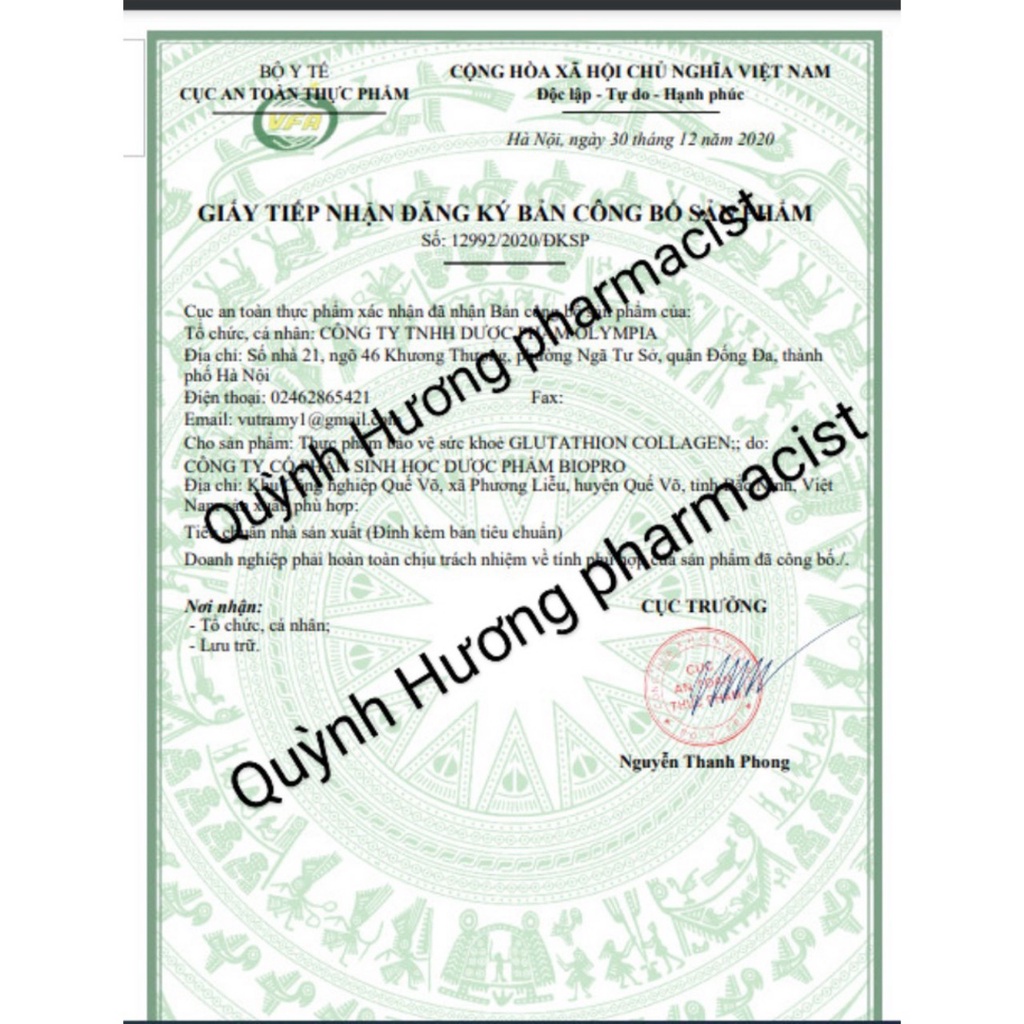 Viên uống Glutathion Collagen lọ 50 viên giúp da sáng mịn tự nhiên