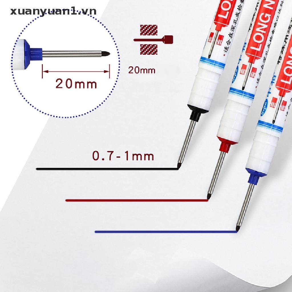 Bút Đánh Dấu Lỗ Sâu 20mm Nhanh Khô Chống Thấm Nước Tiện Dụng